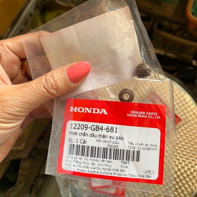 Cặp phốt súp bắp zin hãng Honda