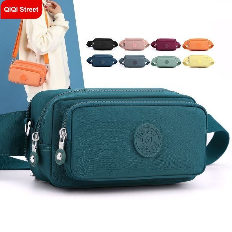 Túi đeo hông túi đeo hông cho nữ túi đeo vai túi đeo chéo thời trang túi đeo ngực vải bố nhẹ mini vải nylon túi nữ mới 2022