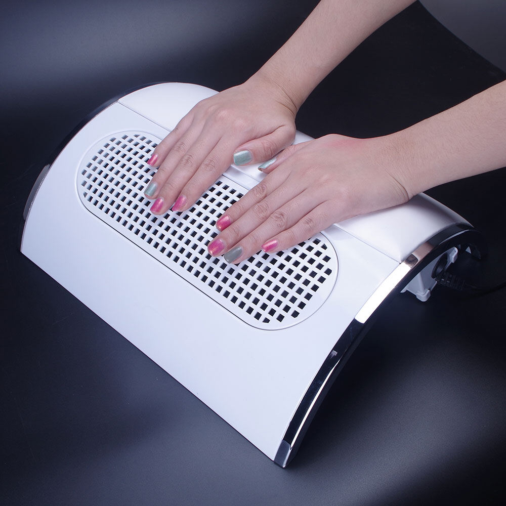 foreverlily Nail Hút Bụi Collector Kích Thước Lớn Mạnh Nail Máy Hút Bụi Thấp Ồn Ào Với 2 Túi Công Cụ Salon