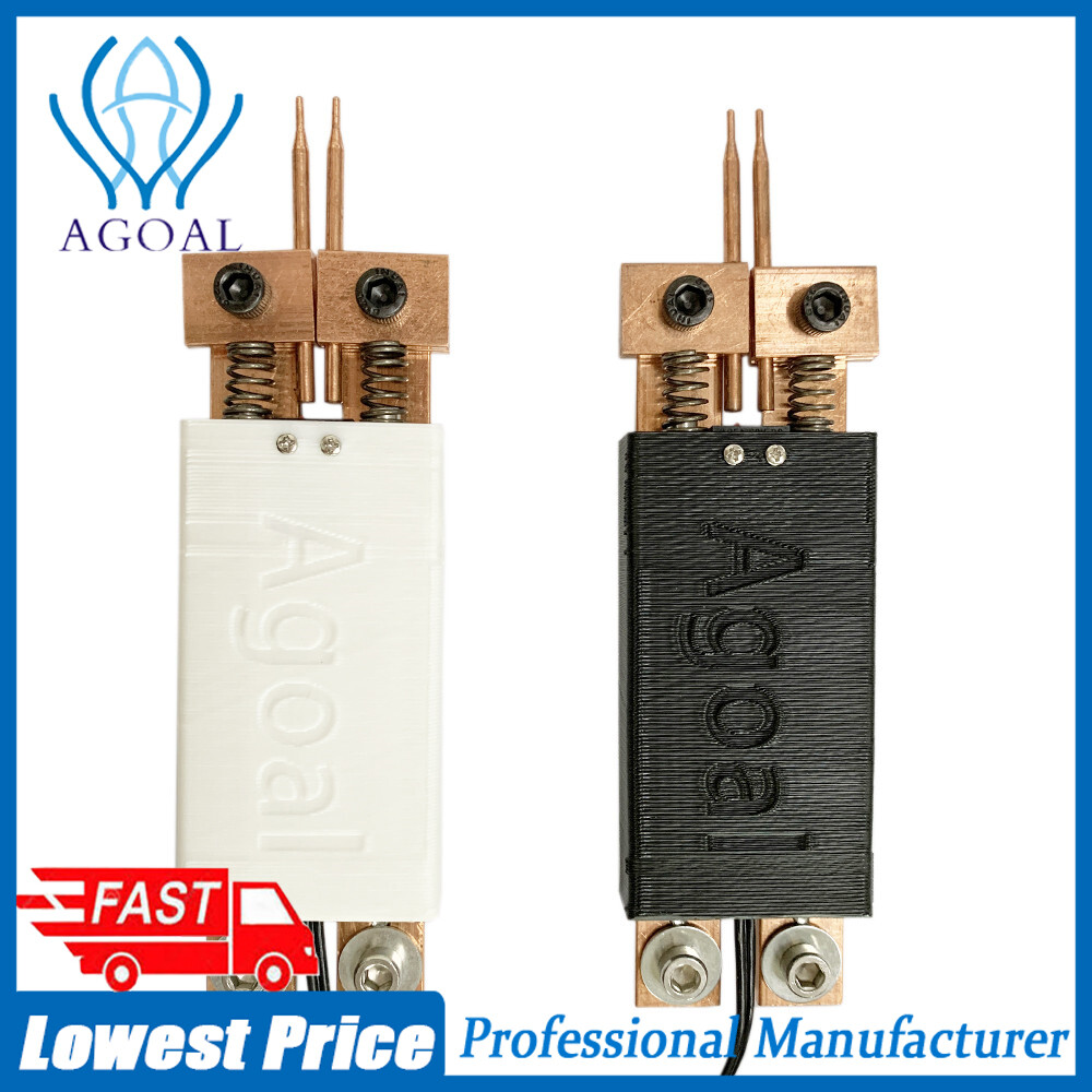 Máy Hàn Điểm Tích Hợp Agoal Bút Hàn Cầm Tay Có Chức Năng Kích Hoạt Tự Động Cho Pin 18650 Màu Đen Trắng