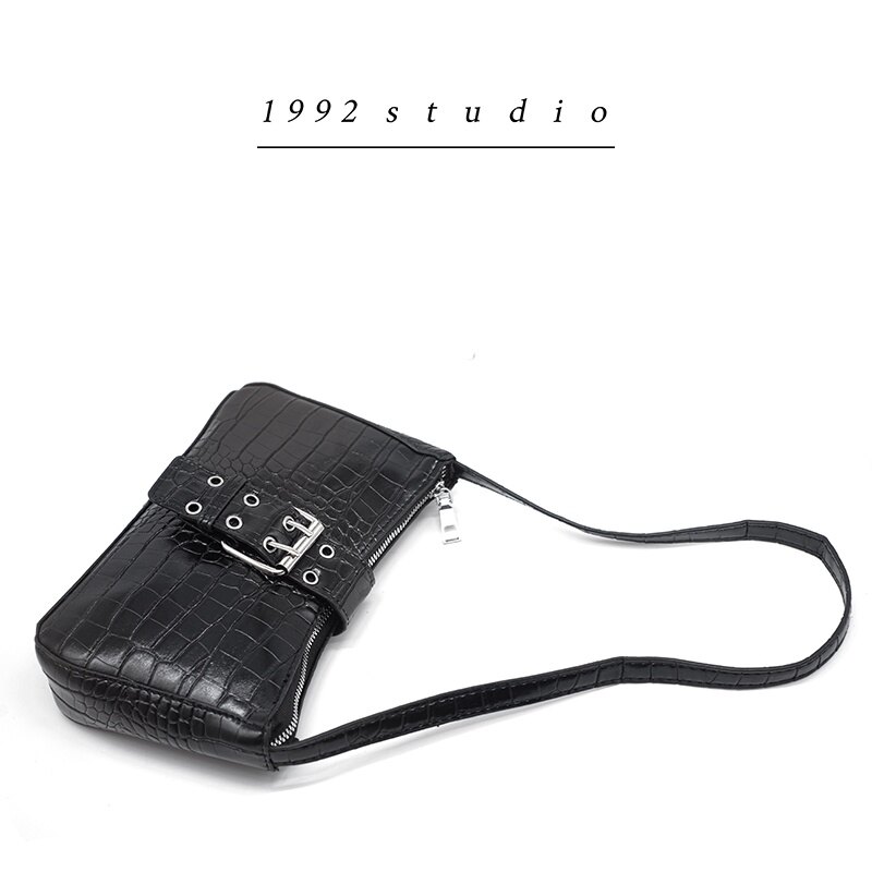 Túi Xách Nữ 1992 S T U D I O / Lily Bag / Màu Đen Kẹp Nách