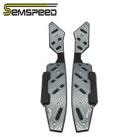 SEMSPEED Motorcycle Front Footrest Footboard Foot Rest Pegs Footpegs Plate For Honda ADV 150 ADV150 2019 2020 2021 2022