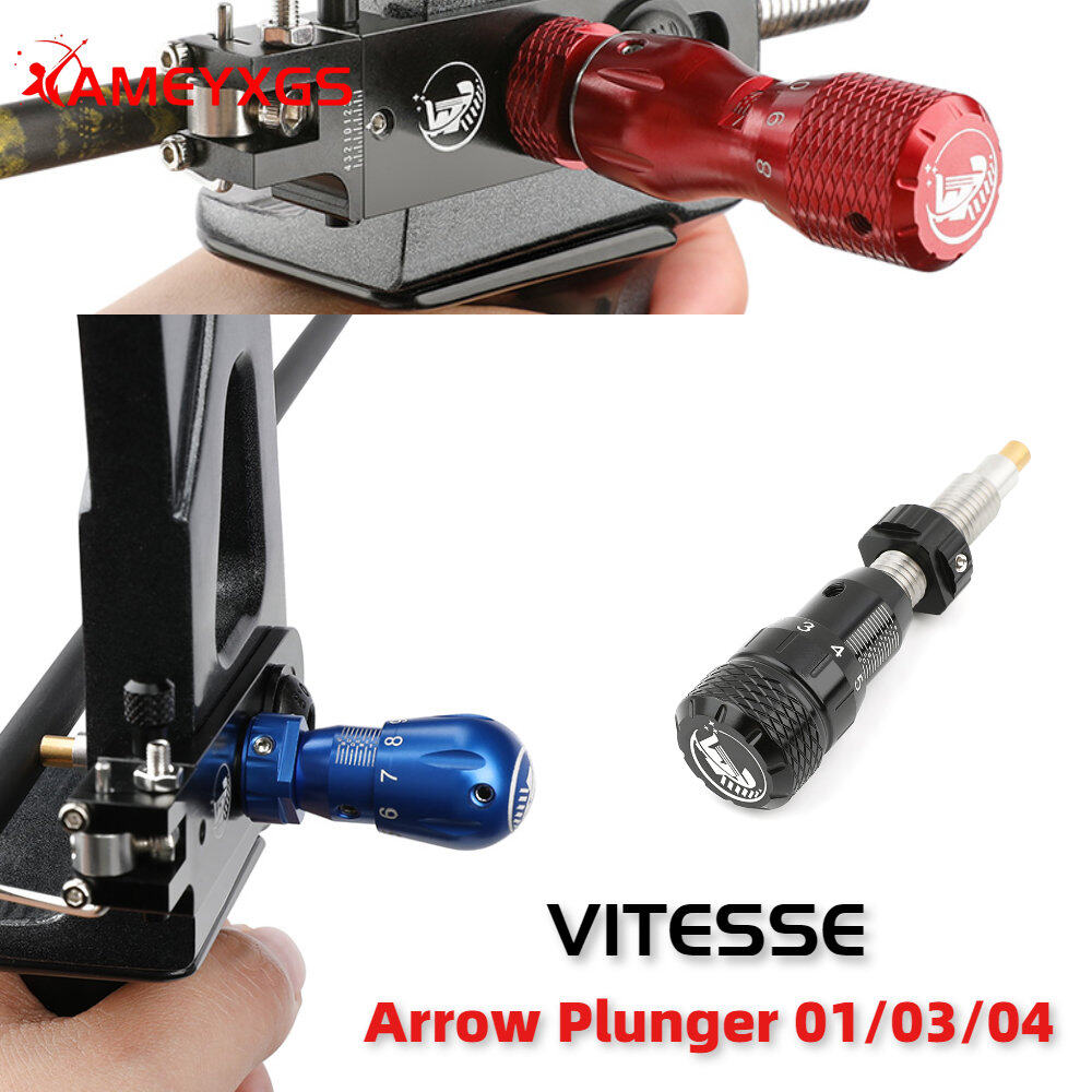 VITESSE Arrow Rest Cushion Plunger Recurve Bow Pressure Button for Outdoor Shooting Traning
