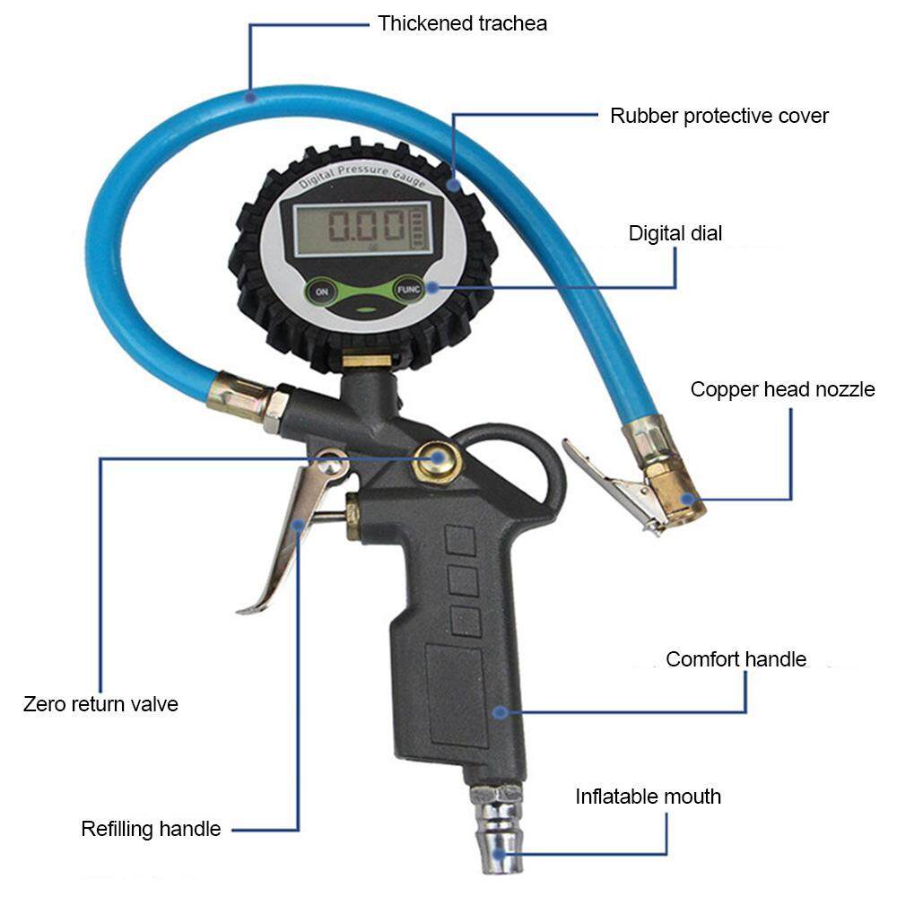 Brisky 0-220psi 0 - 16bar รถยางเกจวัดความดันความดันยางความดันมาตรวัดลมยาง Brisky 0-220psi 0 - 16bar รถยางเกจวัดความดันความดันยางความดันมาตรวัดลมยาง