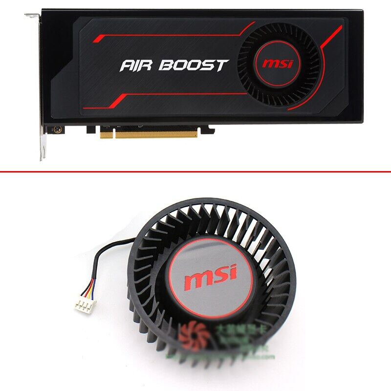 PLB07525B12HH for AMD RX Vega 56 64 DC12V 1.20A 4Pin GPU for MSI RX VEGA56 VEGA64 Fan Graphics Card Cooling Public Version Fan 
