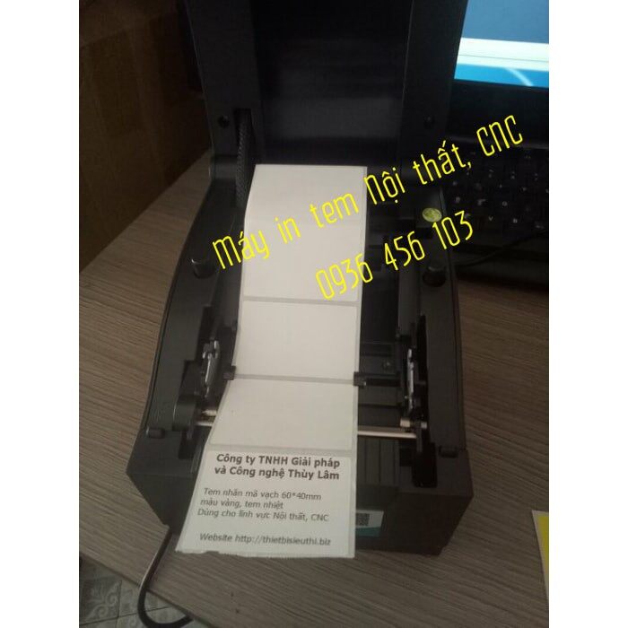 Máy in tem nội thất, máy in tem cnc xprinter xp 350b
