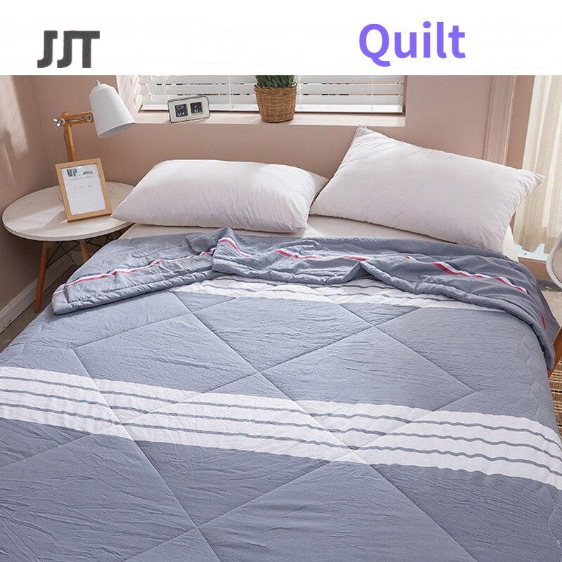 JJT chăn mỏng chăn trong phòng máy lạnh Mô hình mỏng, chăn, cotton Nhật Bản Chăn mềm và thoải mái, chăn trẻ em Chăn bông mùa hè mát mẻ Chăn mùa hè Chăn đơn giản Món quà điều hòa nhiệt độ