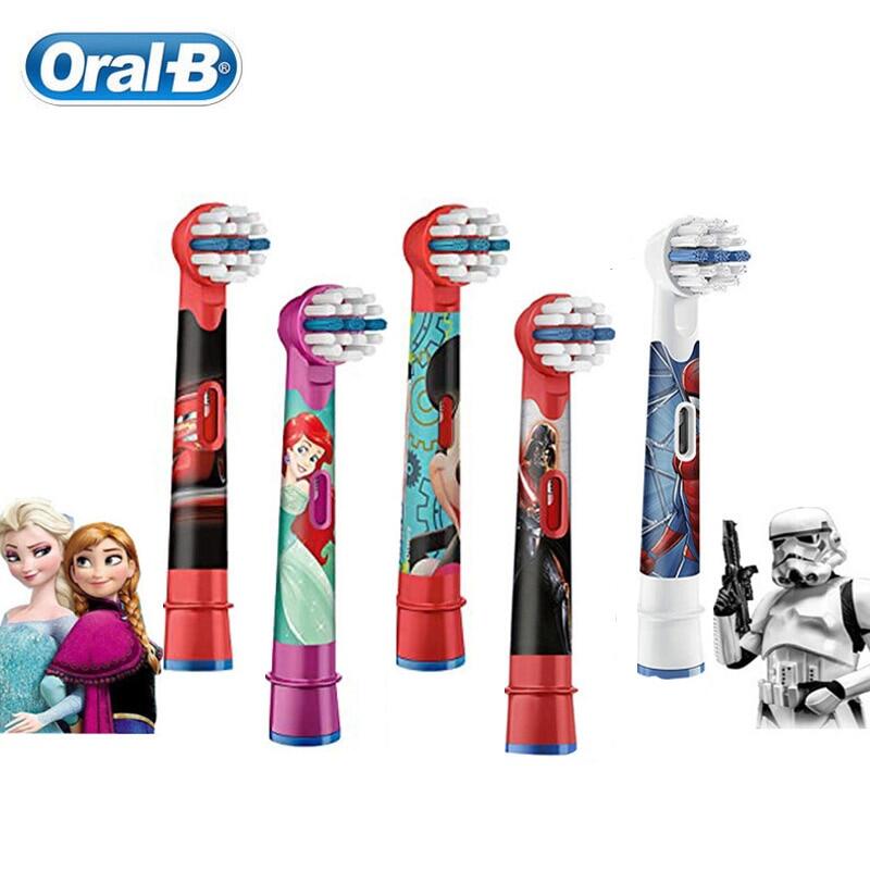  Đầu Bàn Chải Thay Thế Cho Trẻ Em Oral B Giai Đoạn Bàn Chải Mềm EB10 Cho Bàn Chải Đánh Răng Điện Trẻ Em Oral B 3 Tuổi + 
