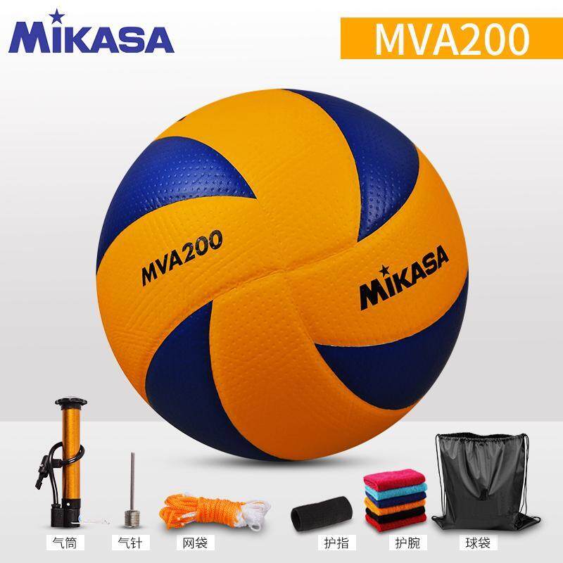 [Koki Bear] ลูกวอลเล่ย์บอล อุปกรณ์วอลเลย์บอล หนังPU นุ่ม Mikasa MVA 200 Volleyball