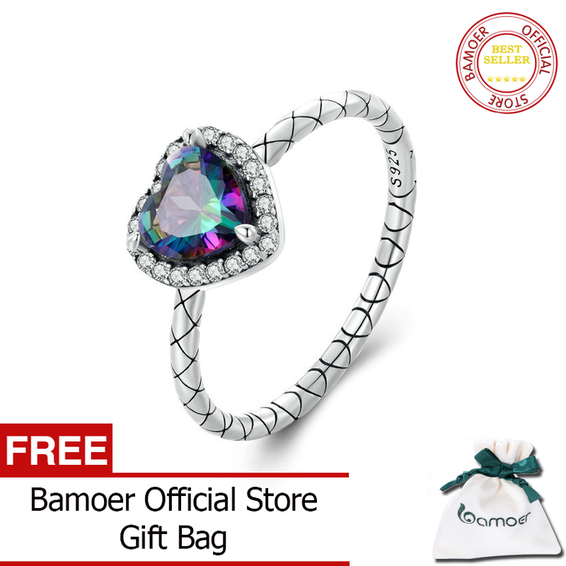 Buy Belle Ring S925 Sterling Silver Ring Heart CZ Zircon Fit Original