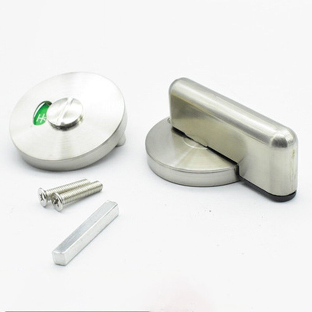 Toolstar Chốt Chỉ Thị Khóa Nhà Vệ Sinh WC Riêng Tư Cho Phòng Tắm Trống, Cửa Hợp Kim Kẽm