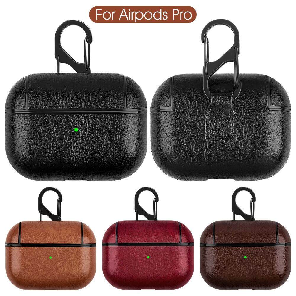 Cho Apple Airpod Pro Ốp Sang Trọng Túi Da Bluetooth Tai Nghe Nhét Tai Không Dây Vỏ Bọc Cho AirPods Pro Funda Vỏ Hộp Sạc