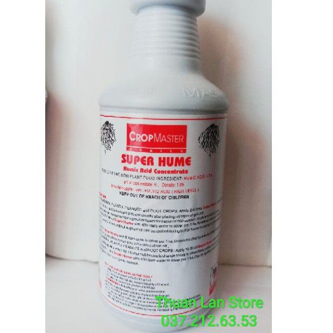 Phân bón lá super hume giải độc kích rễ 500ml