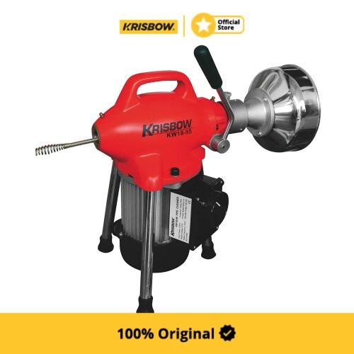 Krisbow Motor Alat Pembersih Pipa 10 Cm Harga 13,285,600 rupiah*Gratis Ongkir