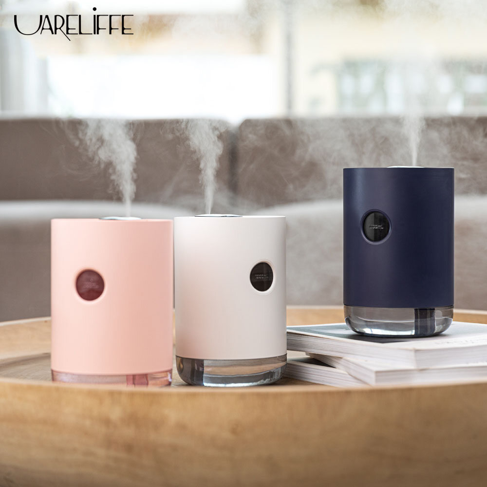 Uareliffe Máy Tạo Độ Ẩm Sạc USB 1000ML Dung Tích Lớn Máy Lọc Không Khí Đèn Ngủ Để Bàn Máy Tạo Độ Ẩm Máy Lọc Không Khí Gia Đình Máy Lọc Không Khí Máy Làm Ẩm Không Khí Với Đèn LED Để Bàn Bàn Làm Việc Bể Nước Cho Văn Phòng Gia Đình