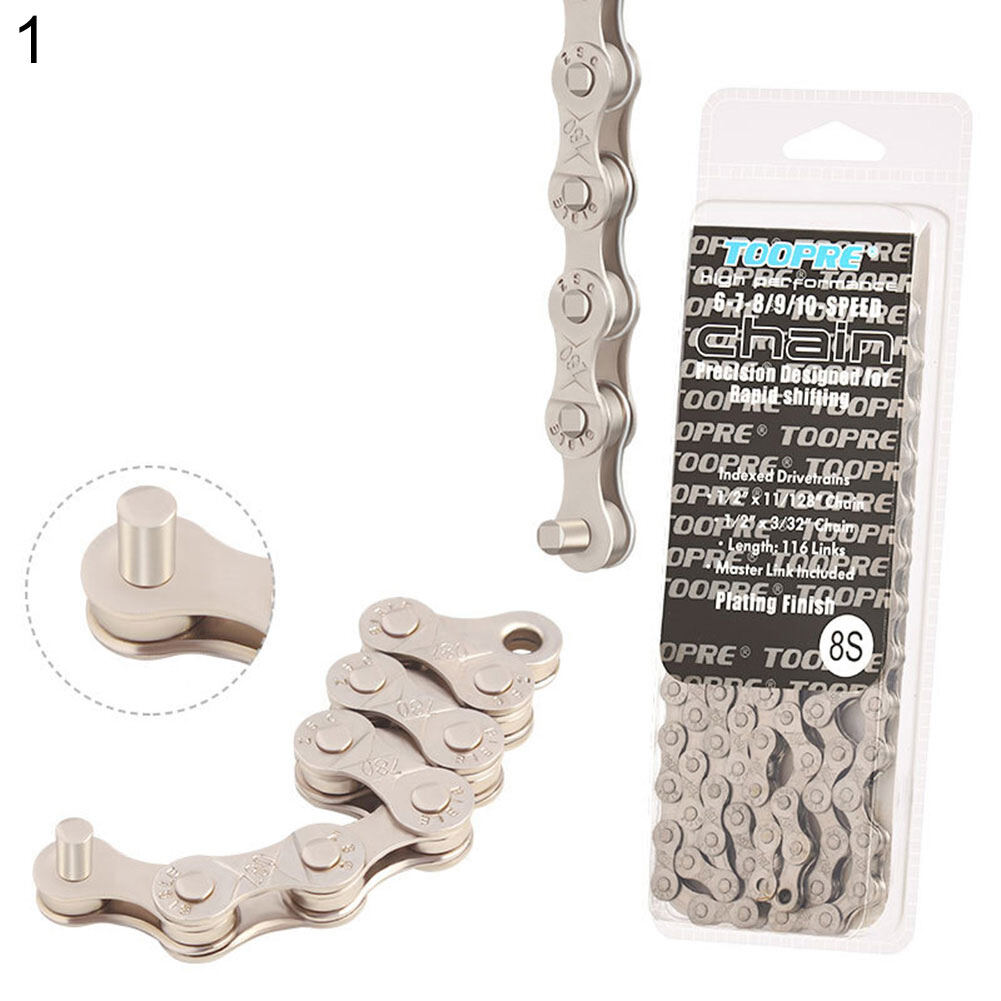 Ghxdryuru Toopre Xích Xe Đạp Tốc Độ 6/7/8/9/10/11 Phụ Kiện Xe Đạp Leo Núi Đường Trường