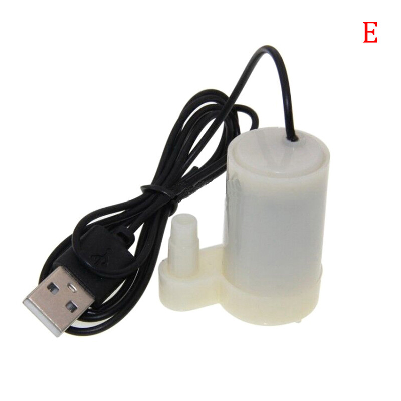 Máy Bơm Nước Mini Chìm Siêu Nhỏ USB, Cho Bể Cá Đài Phun Nước Hồ Cá DC Động Cơ - 3