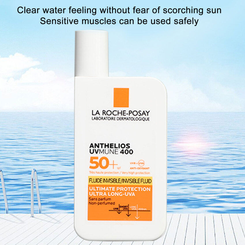 Kem chống nắng cho mặt la roche-posay chính hãng anthelios xl anti-shine invisible fluid | kem chống nắng toàn thân anti-imperfection ultra spf50