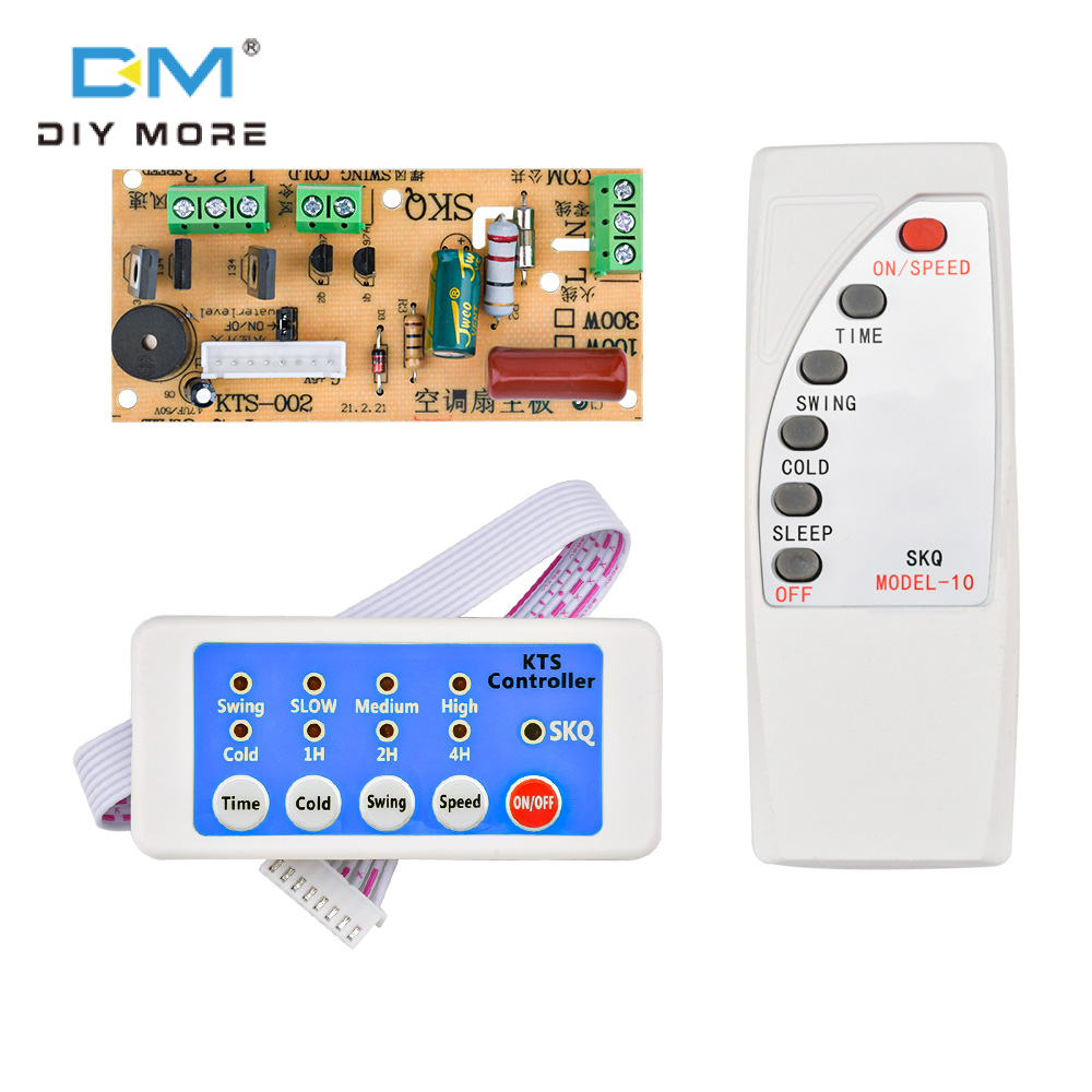 Diymore bảng mạch quạt điều hòa điện bảng điều khiển từ xa/bảng mạch chủ quạt lạnh/bảng điều khiển 300w