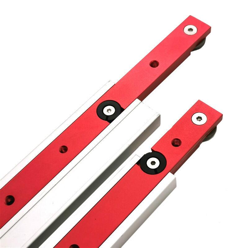 Woodworking Tools T Slot Miter Bar Slider Slab T-track Aluminium Alloy Slot Miter Track For Router Table Saw Miter Carpenter DIY