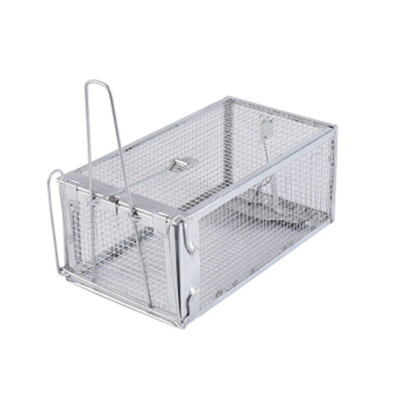Hot Rat Cage Mice Rodent Animal Control Catch Bait Hamster Mouse Trap Humane Live Home High Quality Rat Killer Cage