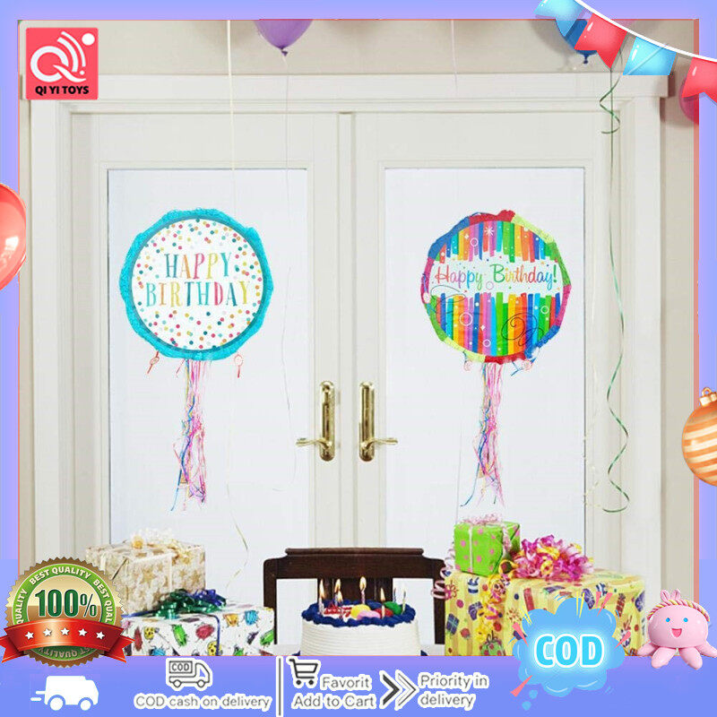 2023 mới! Trẻ em bên trò chơi chống đỡ hình tròn gấp Bảng chữ cái Pinata kéo chuỗi phong cách