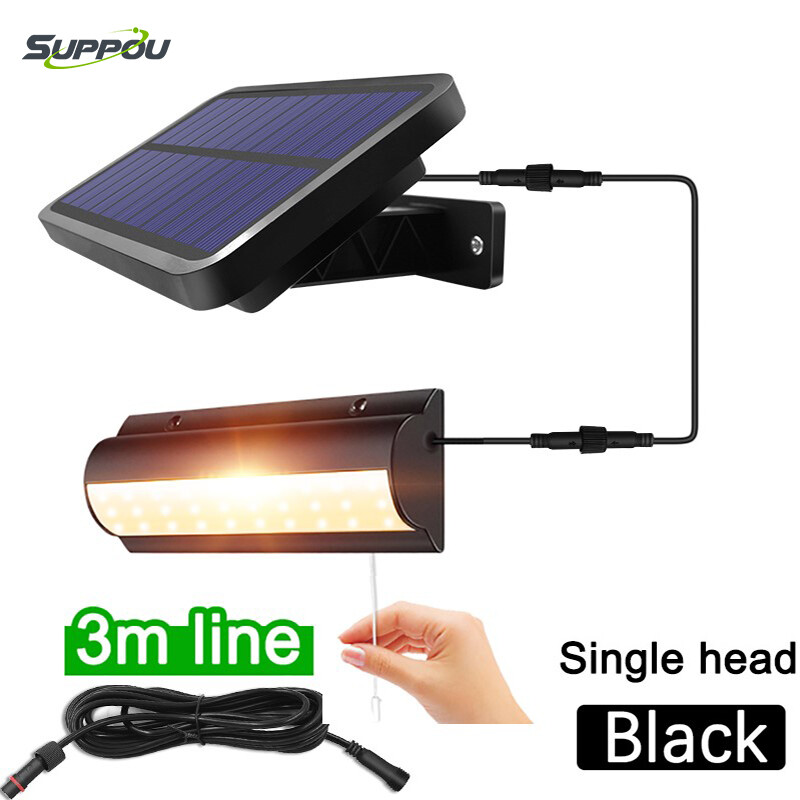 Suppou Đèn LED Năng Lượng Mặt Trời Đèn Dùng Ngoài Trời Nâng Cấp Năng Lượng Mặt Trời Đèn Thả Ngoài Trời Trong Nhà Tự Động On Off Đèn Năng Lượng Mặt Trời Đối Với Barn Room Ban Công Gà Với Công Tắc Kéo Và 3m Dòng
