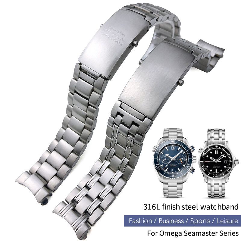 omega stainless steel watch bracelet