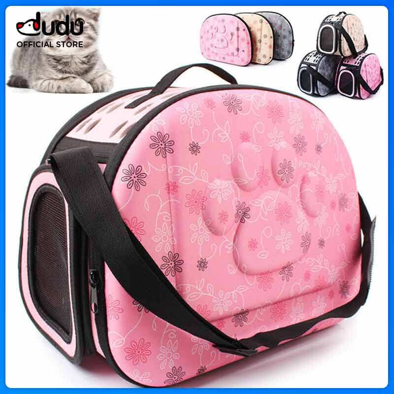 DUDU Pet Dog Carrier Foldable Outdoor Travel Carrier Bags for Small Dog