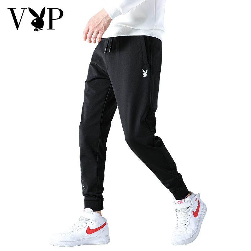 Playboy quần thường ngày vải viscose vip, quần chín tấc nam siêu mỏng co giãn eo thoáng khí mùa hè