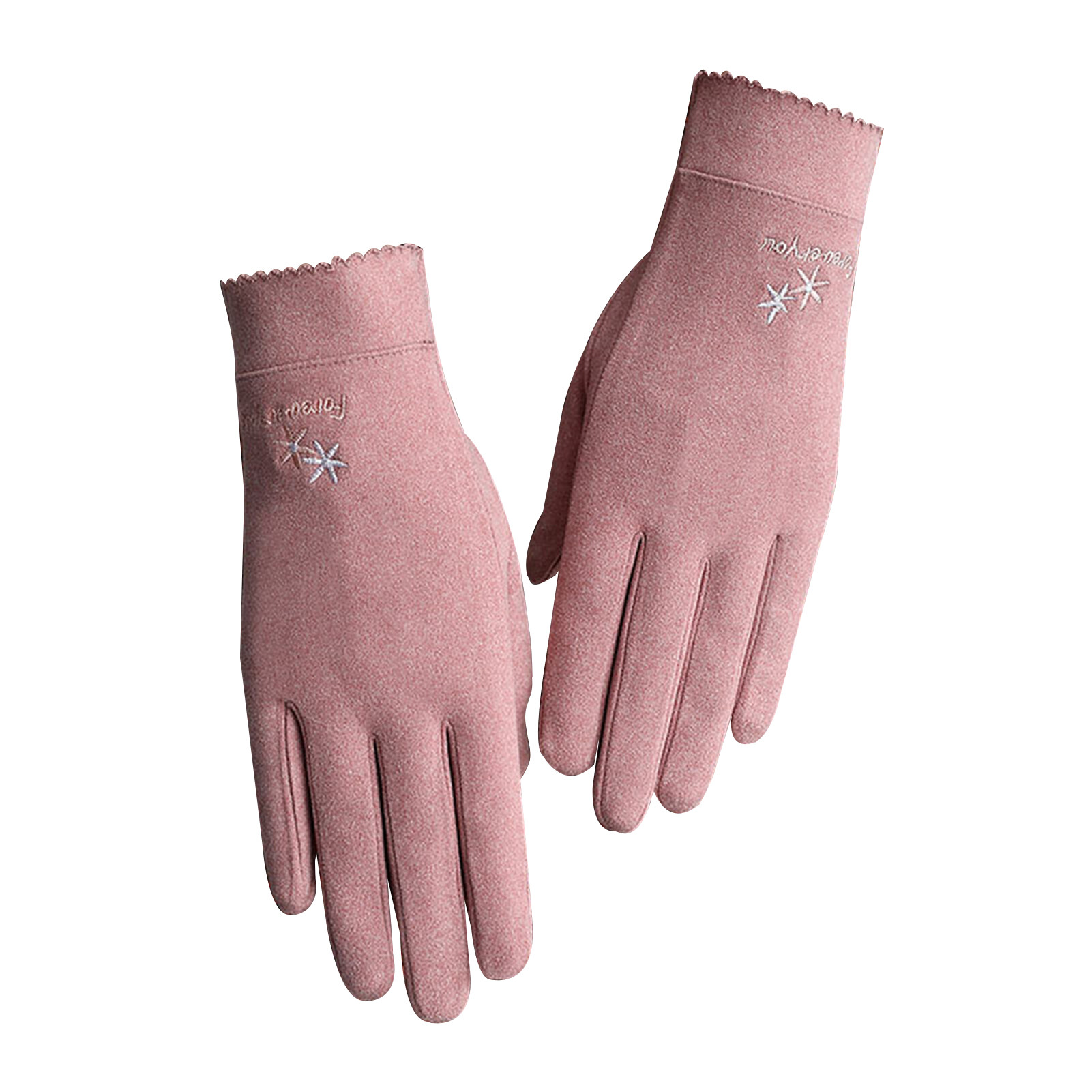 Găng Tay Giữ Ấm Cảm Ứng Màn Hình Thời Trang Mùa Đông Cho Nữ-INTL