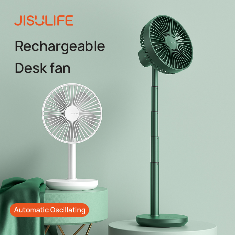 table fan with rechargeable battery