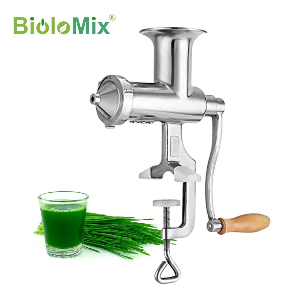 Electric wheatgrass outlet juicer