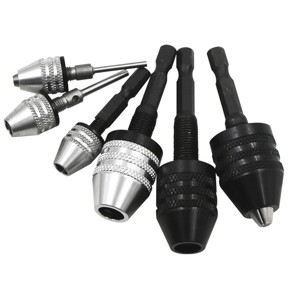Bc đầu kẹp mũi khoan bộ chuyển đổi tuốc nơ vít tác động không cần chìa khóa đầu kẹp động cơ vi điện đầu kẹp mini đầu kẹp bộ chuyển đổi mũi khoan chuôi lục giác