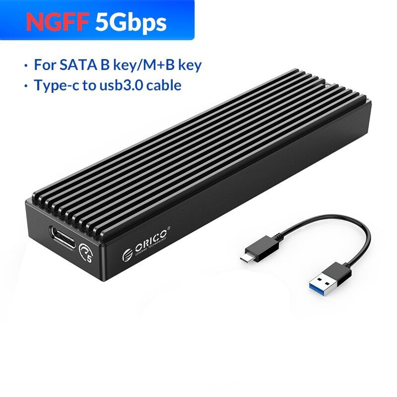 [Hàng Có Sẵn] USB-C Bao Vây SSD ORICO M.2 Hộp Đựng SSD PCIe Gen2 10Gbps Hộp Đựng SSD M2 SATA NVME NG