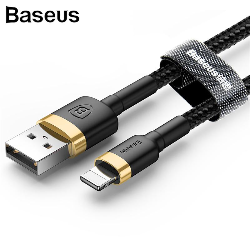 Baseus usb cáp cho iphone xs max xr x 8 7 6 6 s cộng với 5 5s se ipad nhanh sạc sạc dây cáp truyền dữ liệu dây cáp điện thoại di động 0.5m 1m 2m 3m