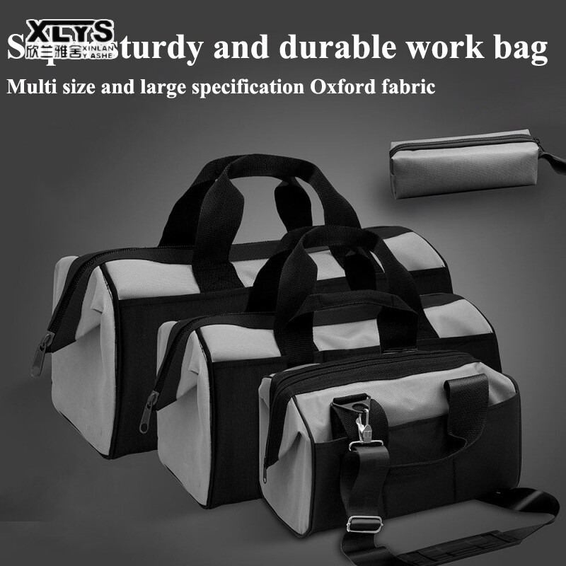 XINLANYASHE Công cụ đa chức năng Kit thợ điện thợ mộc sửa chữa bền Túi xách kích thước lớn công cụ Kit Sửa chữa nhà phần cứng Túi lưu trữ