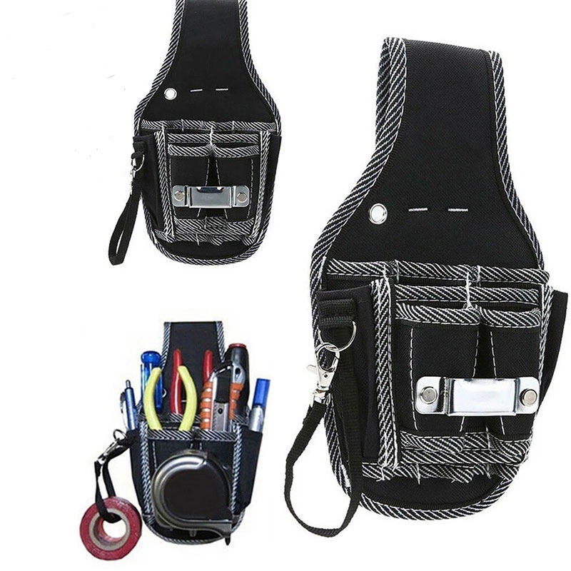 [Aofulai]【New Arrived】 Convenient Easy Electrician Waist Pocket Tool Belt Pouch Bag Screwdriver Kit Holder Case Cal