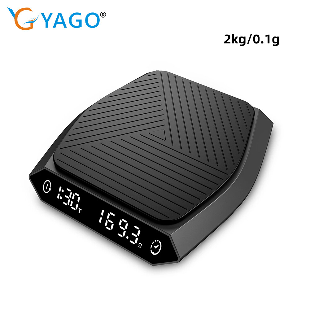 Rcyago digital 2kg/0.1g kitchen scale coffee scale thức ăn thức ăn kiểu thức ăn uống cà phê
