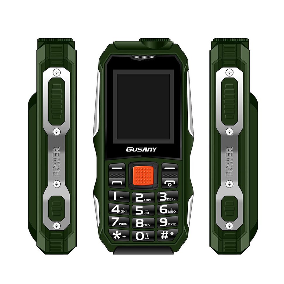 2.8 Inch Mobile Phone Shockproof Waterproof Dual Cards Dual Standby Cellphone , 0.3MP Camera ราคา 483 บาท*ส่งฟรี
