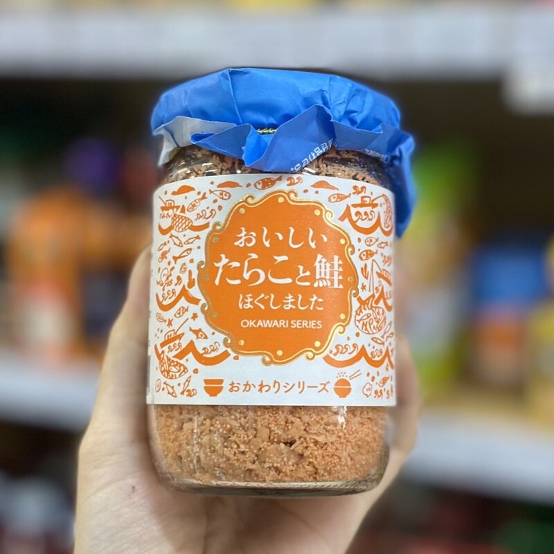 Ruốc cá hồi trộn trứng cá tuyết Nhật bản 120g