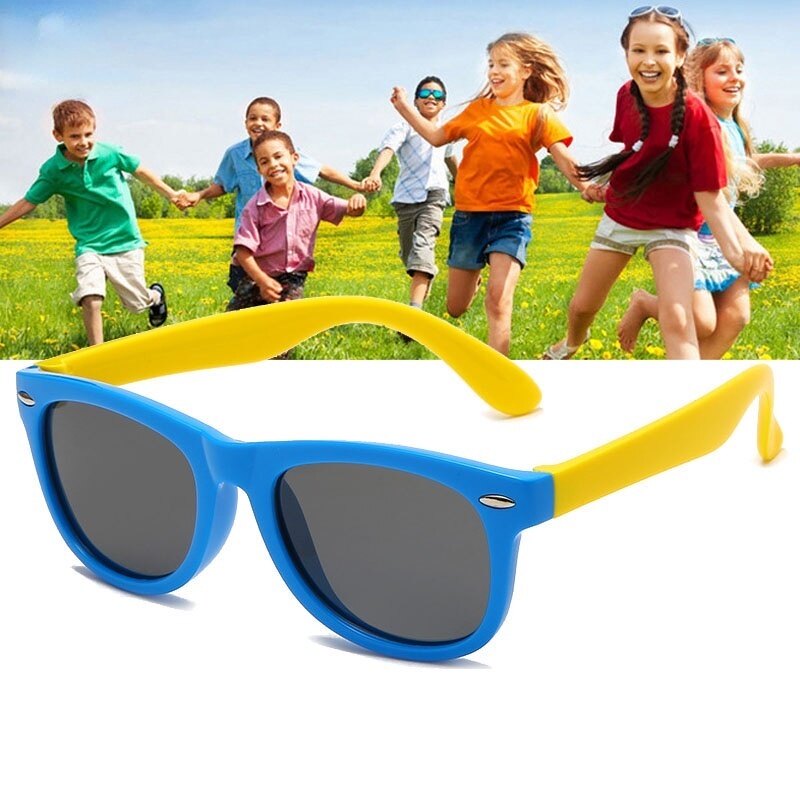 Orts kính râm trẻ em có tròng kính phân cực uv400 kính chống nắng cho trẻ em