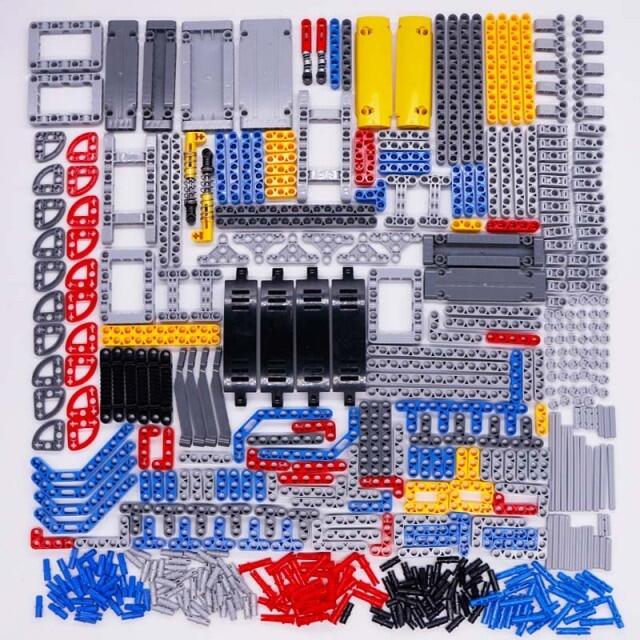 การวิเคราะห์ชิ้นส่วนอิฐ Pin Liftarm Studless Beam ขั้วต่อเพลาแผงรถของเล่น Mindstorm ใช้งานร่วมกับบล็อกตัวต่อ Bulk Set