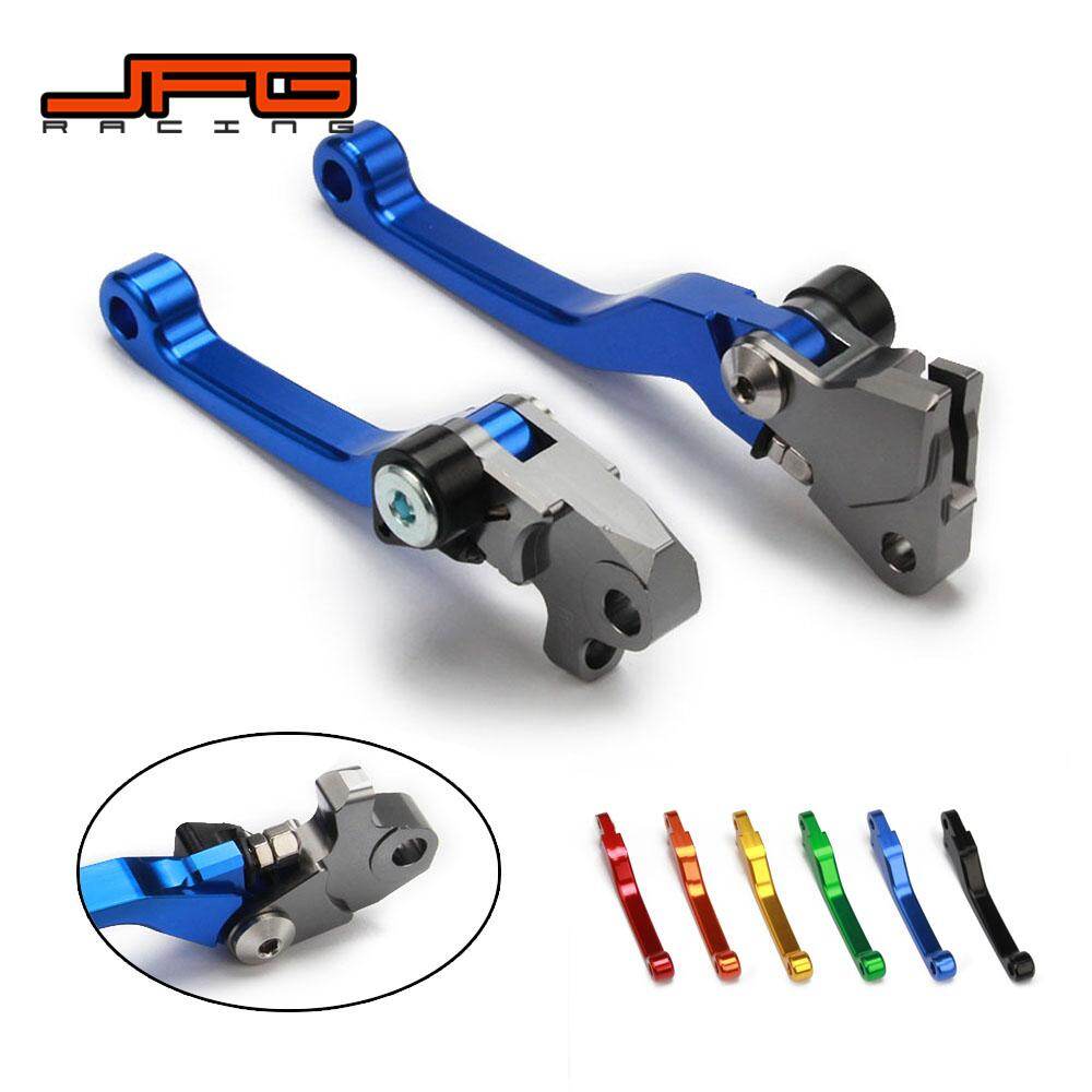 Jfg đua xe máy màu xanh đòn bẩy ly hợp phanh cho Yamaha yz125 yz250 2015 2016 2017 2018 2019 2020 2021 2022 yz250f yz426f yz450f 2009 2010 2011 2012 2013 2014 2015 2016 2017 2018 2019 2020 2021 2022 yz250x yz125x yz250fx