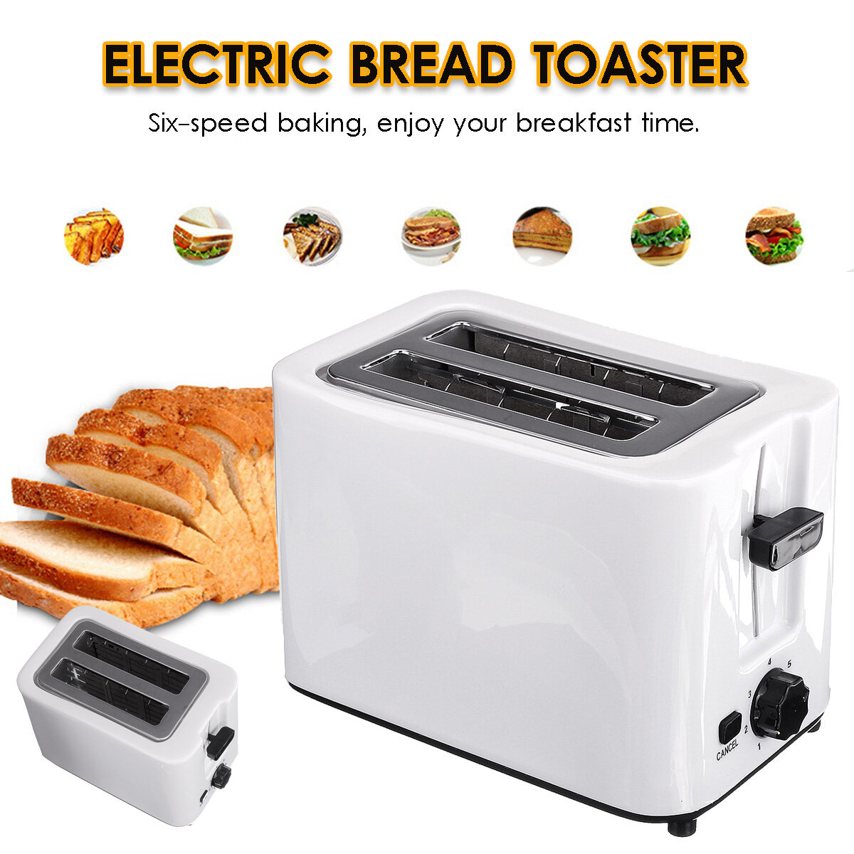 Generic 2 Slice Bread Toaster Dust Cover Timing (110V) Jumia Nigeria