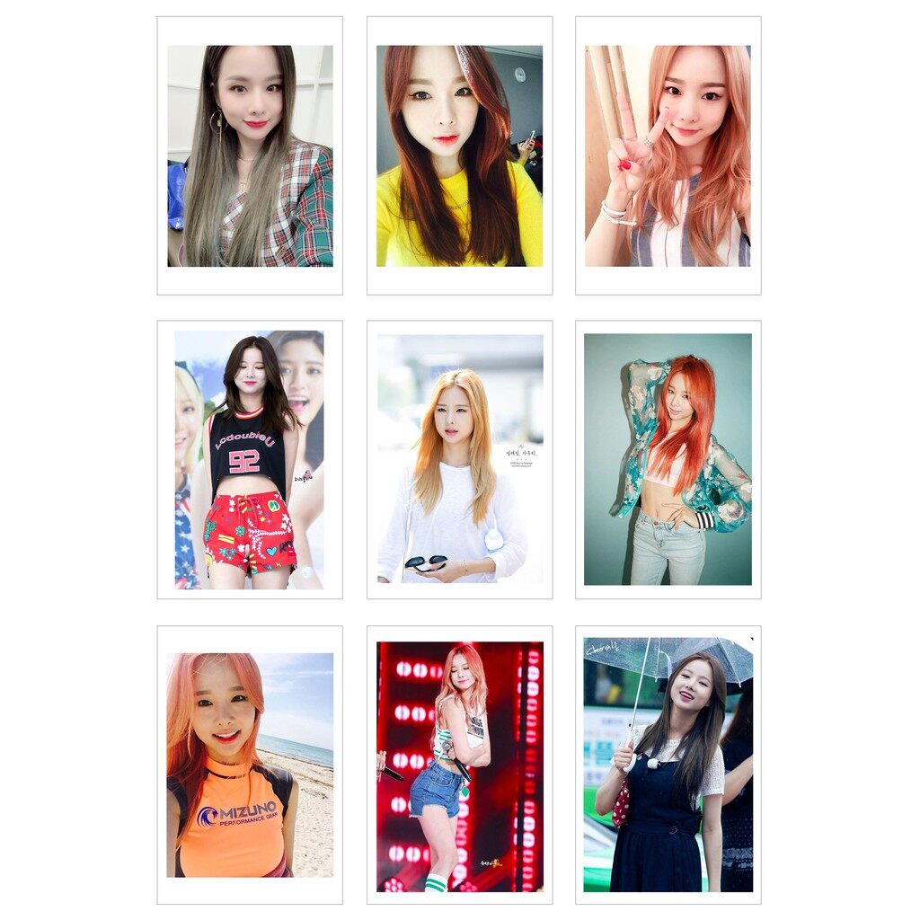 Lomo card ảnh solji - exid