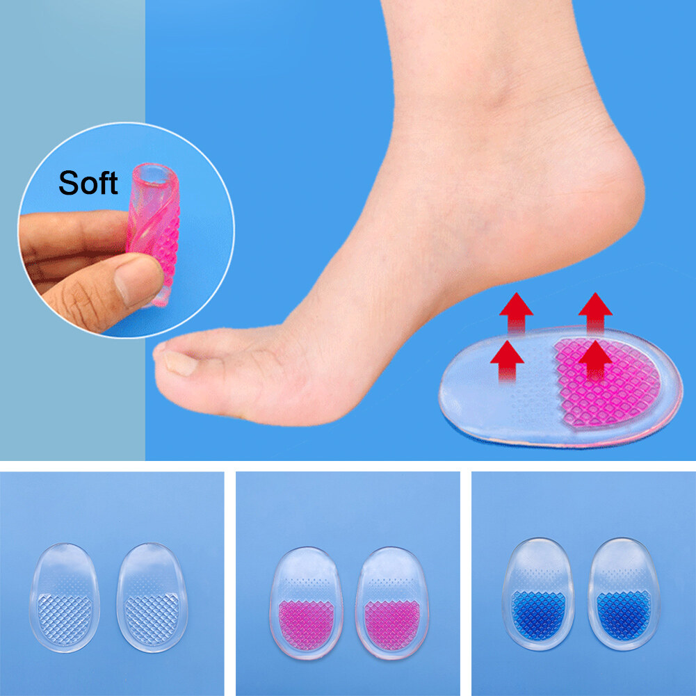 1 cặp miếng lót gót gel miếng đệm giày bằng silicon miếng lót cao gót đệm đàn hồi silicone hỗ trợ chỉnh hình miếng lót chống trượt miếng lót