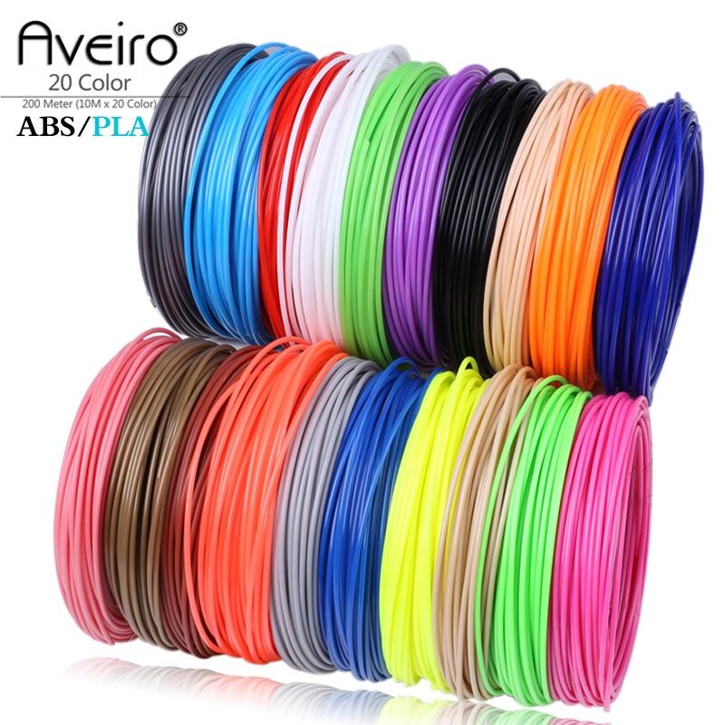 Dây nạp sợi nhựa abs pla 200/100/50 mét 1.75mm, chất liệu nhựa tay cầm 3d cho bút 3 d đồ dùng vẽ trường học vẽ tự làm cho trẻ em