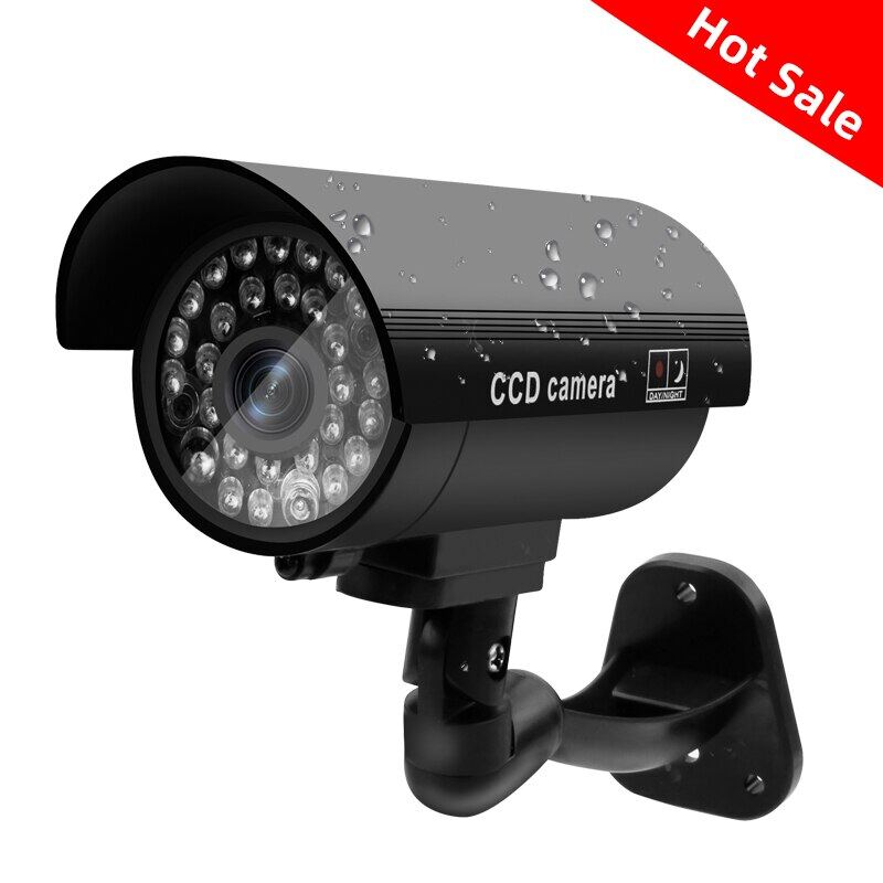 2023 Camera giám sát an ninh CCTV, đèn ban đêm, máy quay giả