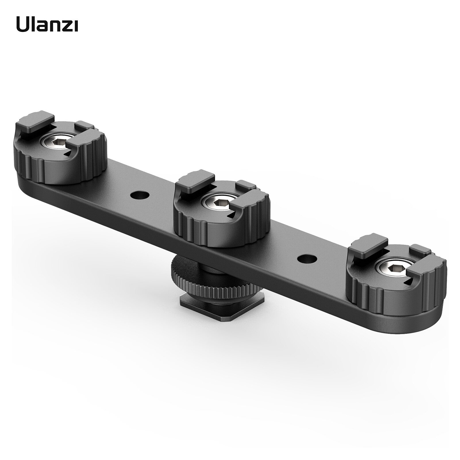 Andoer Khung Mở Rộng Vlog Với 3 Giày Lạnh, Gắn Xoay 180 ° Để Gắn Đèn LED Video Micro
